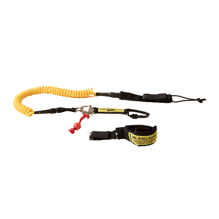 SOL Quick-Release River, Lake and Ocean Leash - Coiled Cord