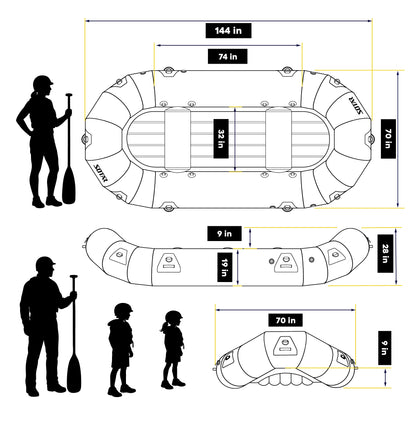 In-Stock 12' SOTAR ST Classic Raft - #15116