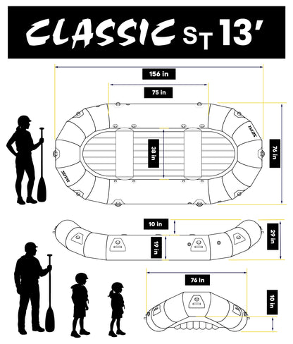 SOTAR ST 13' CLASSIC RAFT
