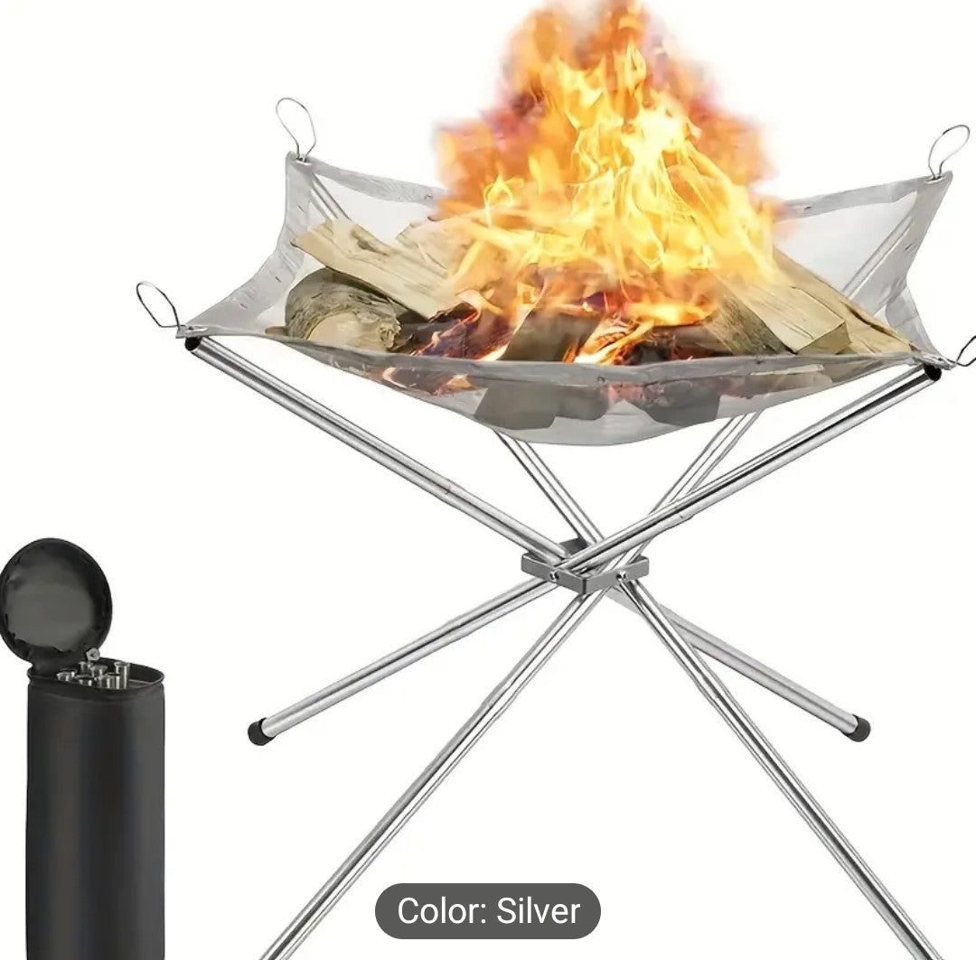 Packable Mesh Fire Pit