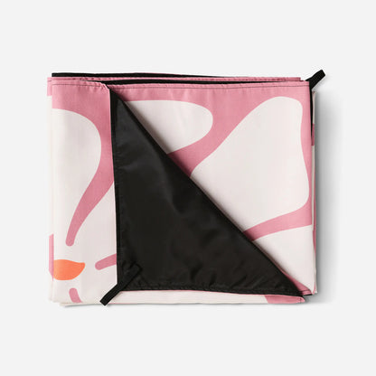 Festival Blanket: Happy Flowers Desert Clay