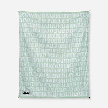 Festival Blanket: Switchback Seafoam Green