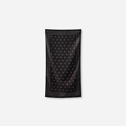 Hand Towel: Barton Black