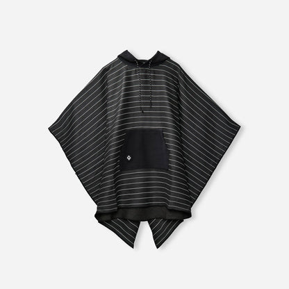 Poncho Towel: Pinner Black