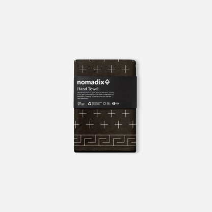 Hand Towel: Barton Black
