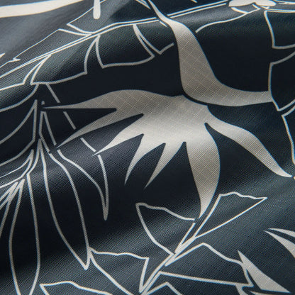 Pocket Tote: Retro Palms Black
