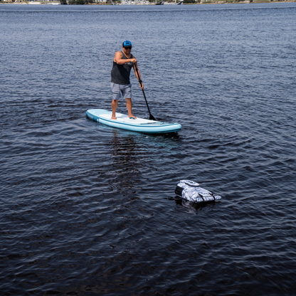 Waterproof Floating Backpack Dry Bag - Snow Camo