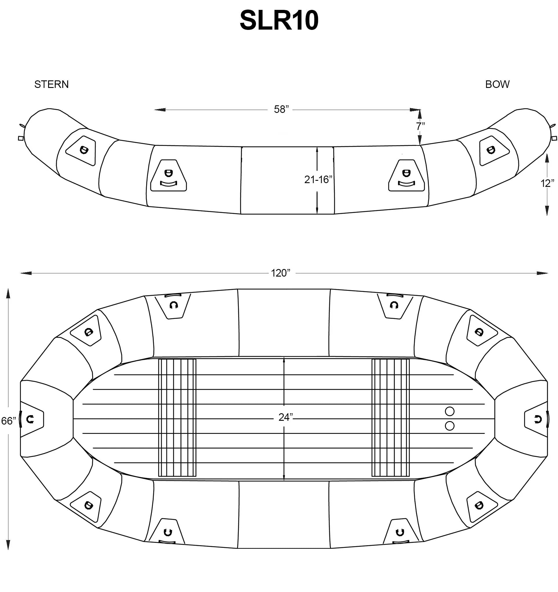SOTAR SL 10' Liquid Raft-SL Raft-sotar-Teal-SOTAR