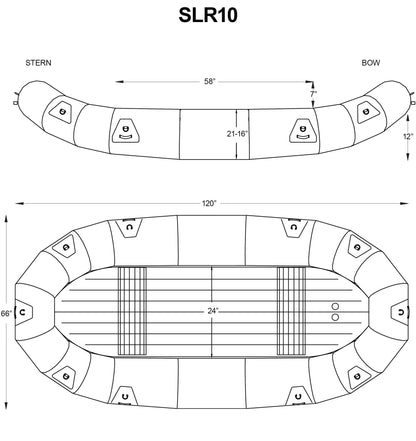 SOTAR SL 10' Liquid Raft-SL Raft-sotar-Teal-SOTAR