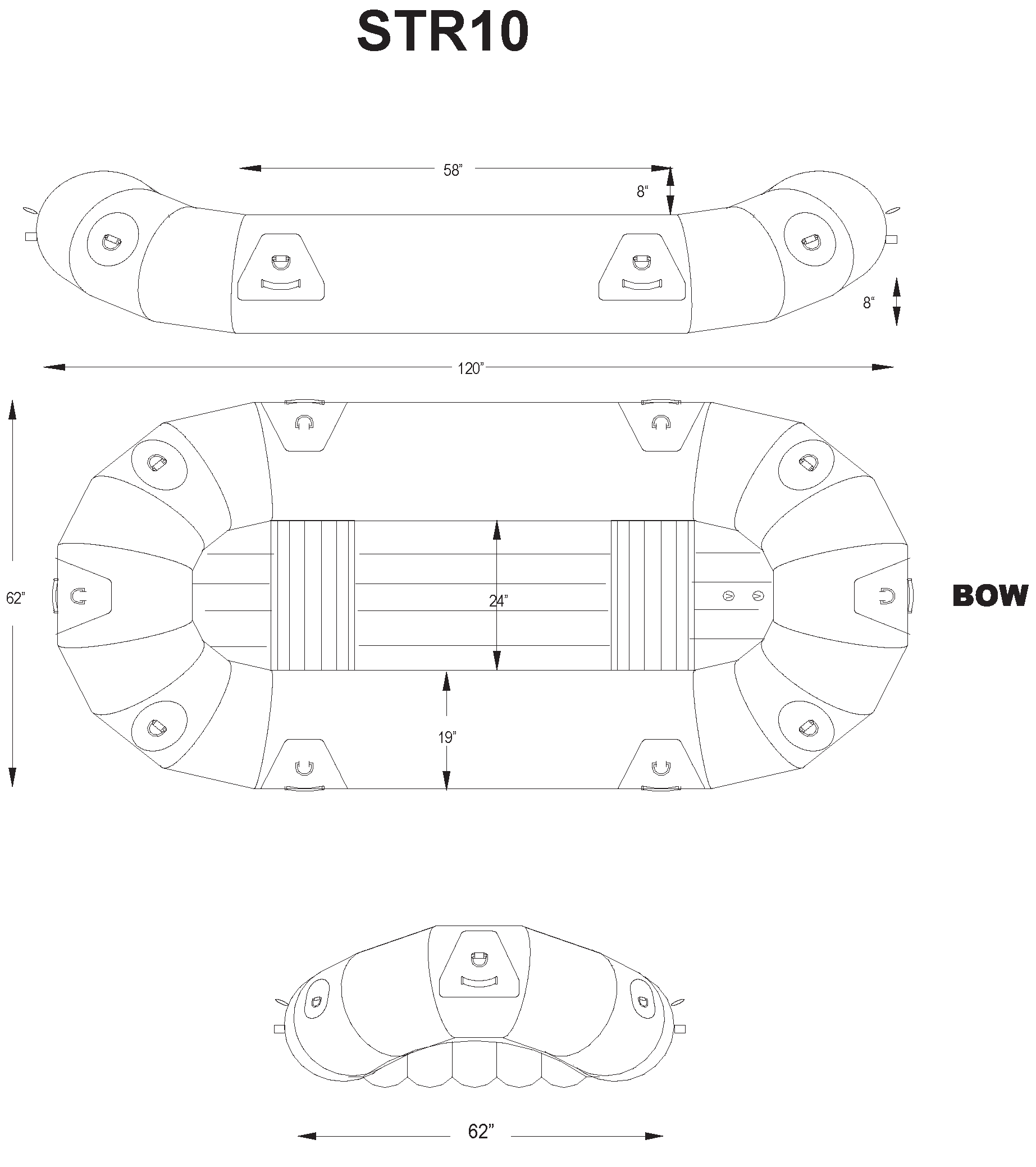 In-Stock Custom 10' SOTAR ST Classic Raft - #14579