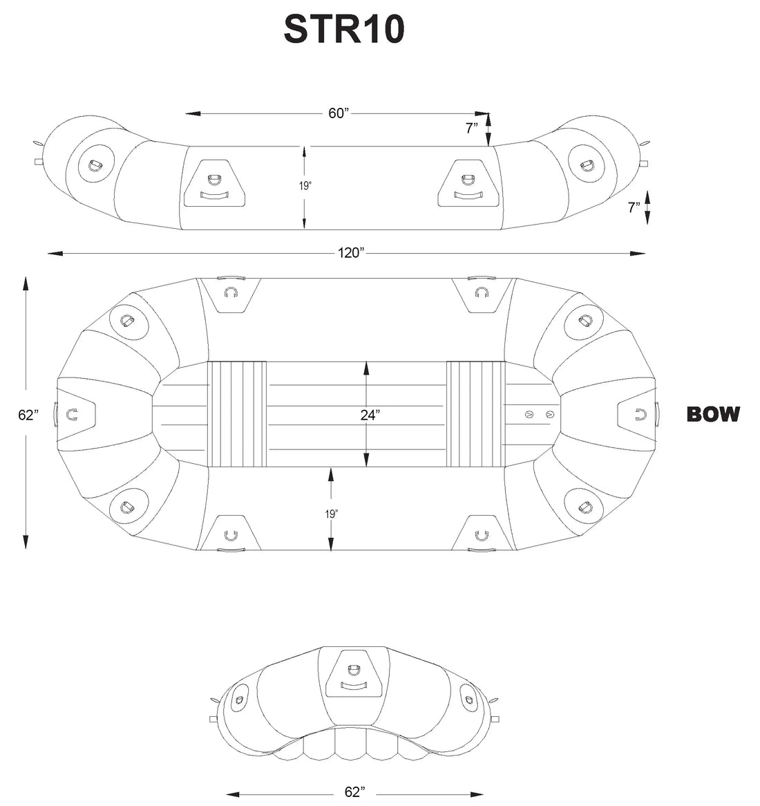 SOTAR ST 10' Classic Raft