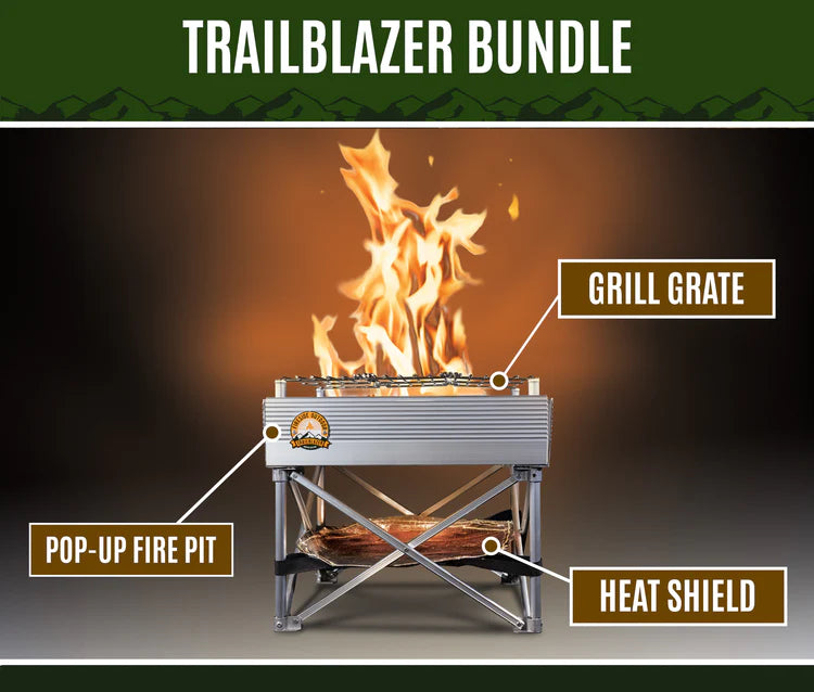 Fireside Trailblazer Pop-Up Fire Pit-Camping Acc's-Fireside Industries-Trailblazer-SOTAR