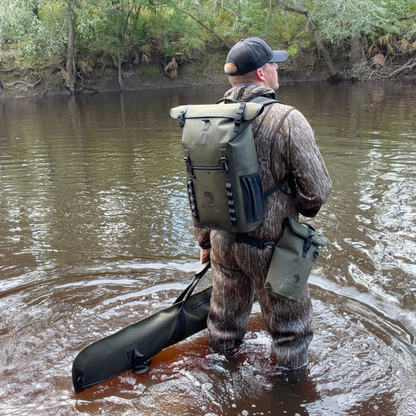Waterproof Floating Dry Bag / Shell Bag - Olive Night (OUT OF STOCK - RESTOCK ARRIVES IN 4 WEEKS)