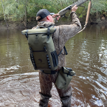 Waterproof Floating Dry Bag / Shell Bag - Olive Night (OUT OF STOCK - RESTOCK ARRIVES IN 4 WEEKS)