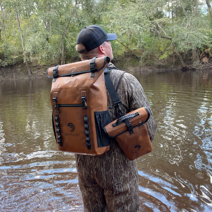 Waterproof Floating Dry Bag / Shell Bag - Coyote Brown
