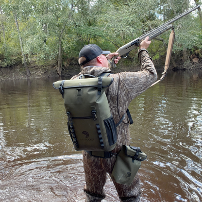 Waterproof Floating Backpack Dry Bag - Olive Night