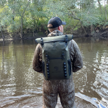 Waterproof Floating Backpack Dry Bag - Olive Night