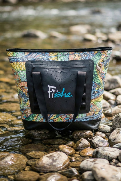 Tropical Tarpon Wedge Tote Dry Bag