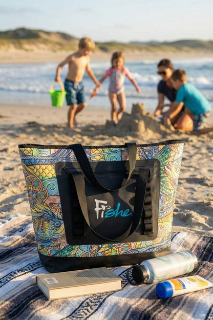 Tropical Tarpon Wedge Tote Dry Bag