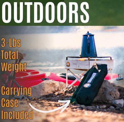 Fireside Trailblazer Pop-Up Fire Pit-Camping Acc's-Fireside Industries-Trailblazer-SOTAR