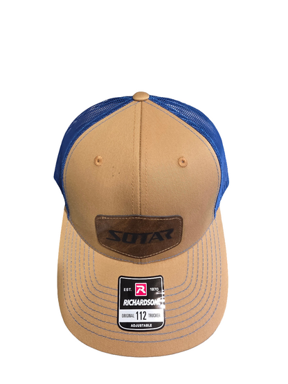SOTAR Leather Patch Hat