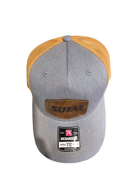 SOTAR Leather Patch Hat