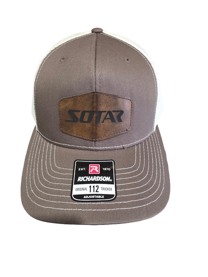 SOTAR Leather Patch Hat