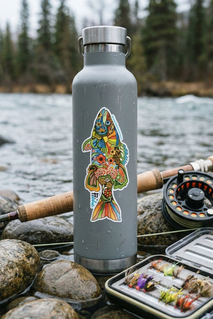 Boho Bass Sticker