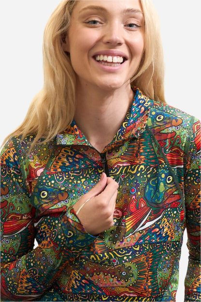 FISHE Brookie 1/4 Zip Sunshirt