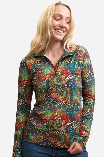 FISHE Brookie 1/4 Zip Sunshirt