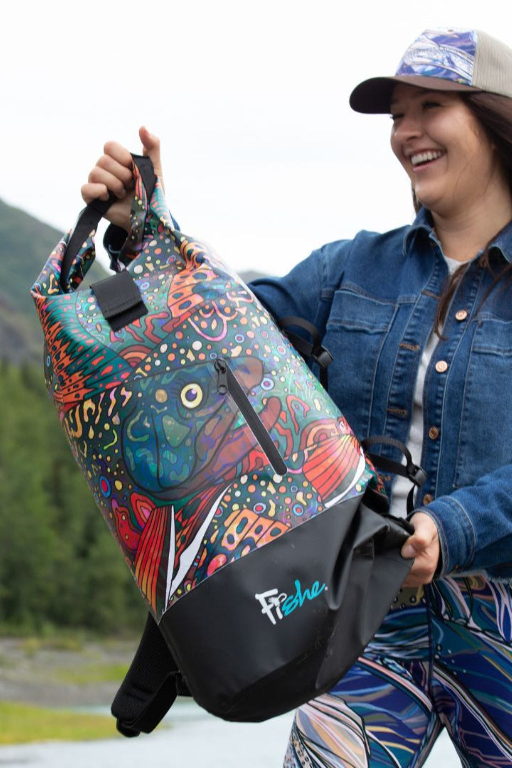 FISHE Brookie Backpack Dry Bag