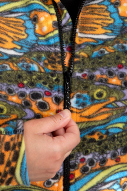 FISHE Unbound Brown Fleece Jacket