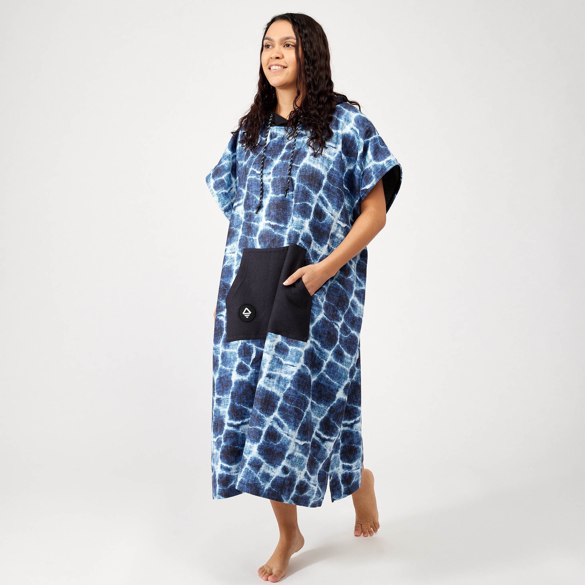 Changing Poncho: Agua Blue