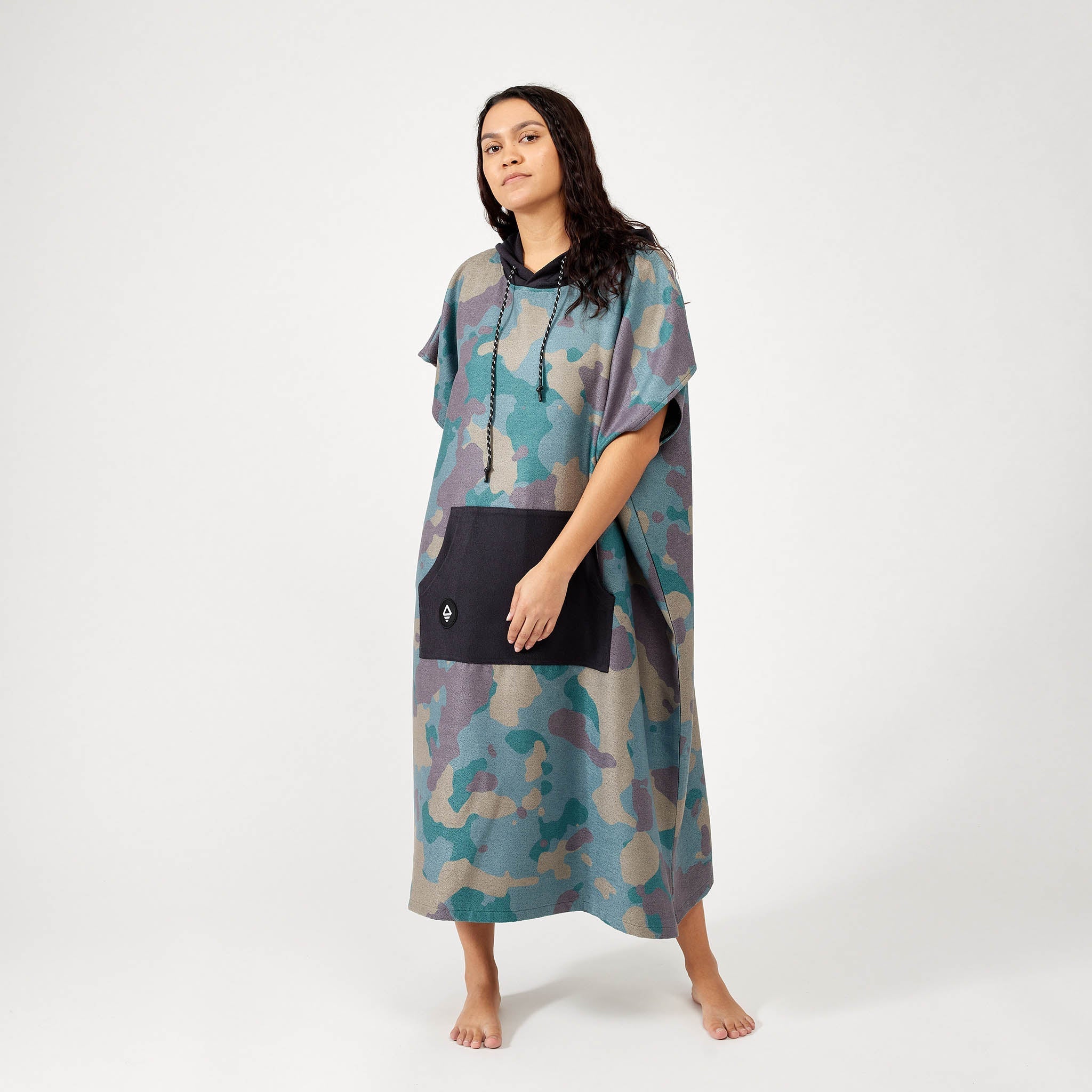 Changing Poncho: Camo Green