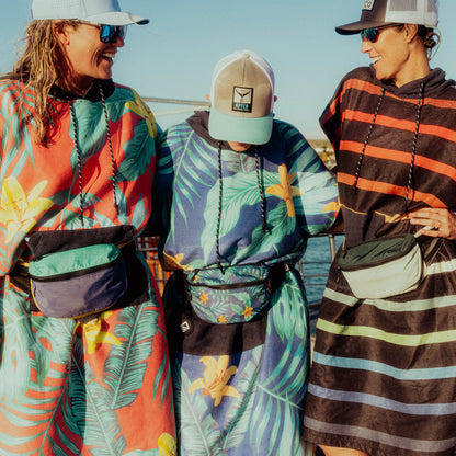 Changing Poncho: Pinstripes Multi