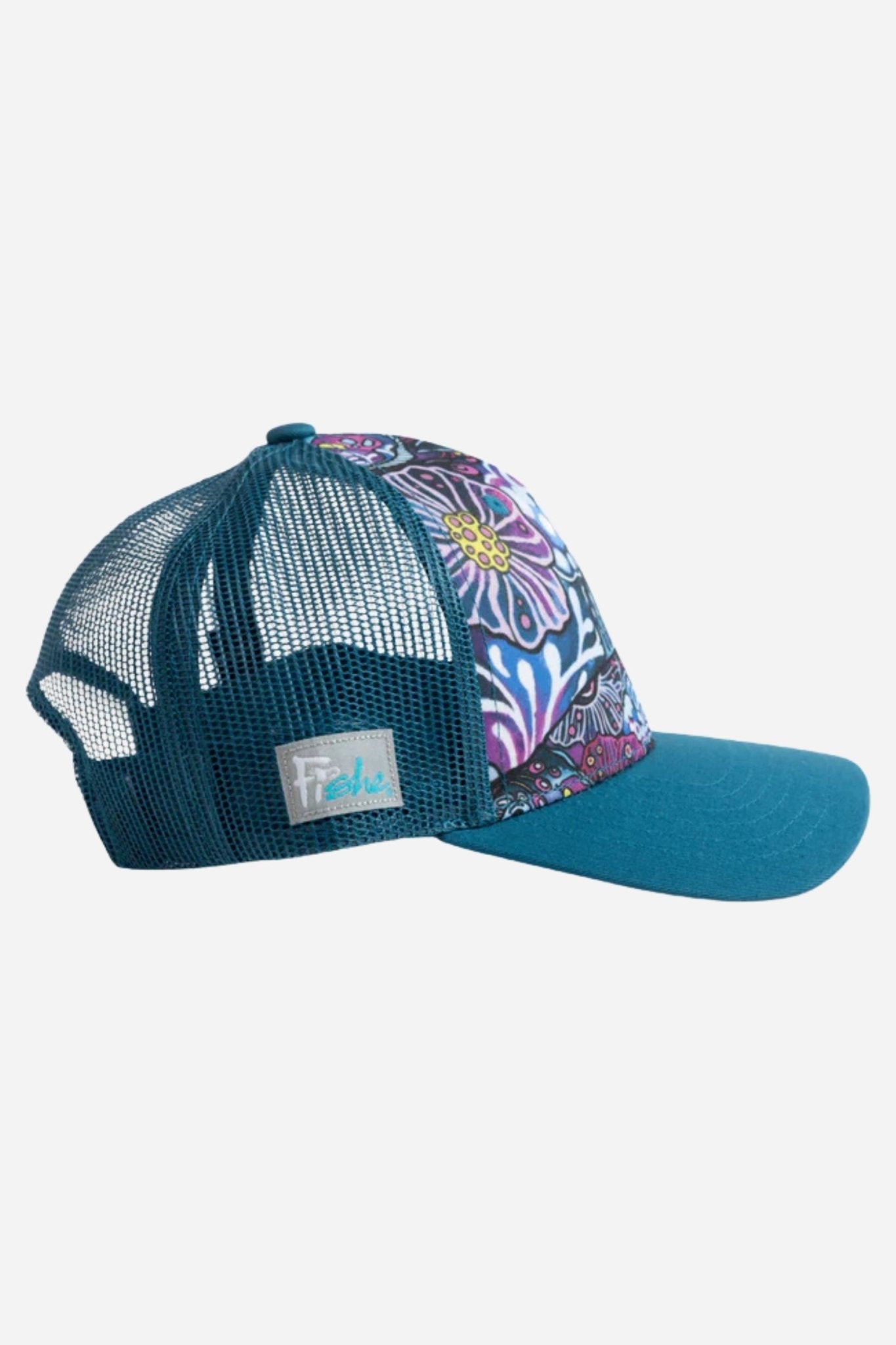 FISHE Enchanted Grayling Abstract Trucker Hat
