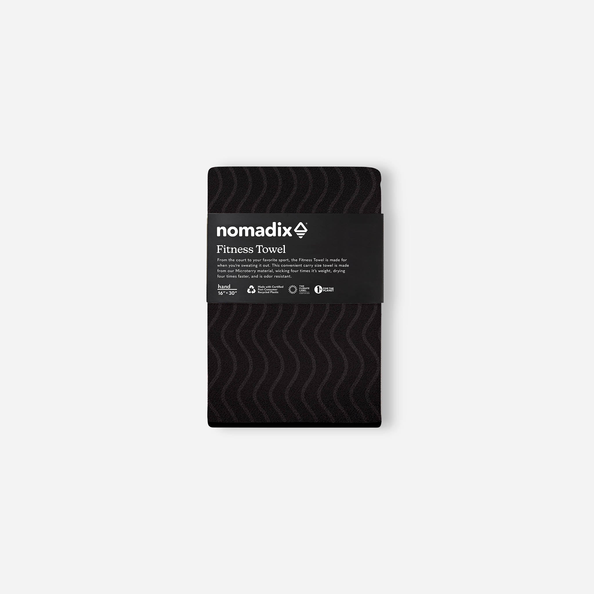 Fitness Towel: Regenerative Black