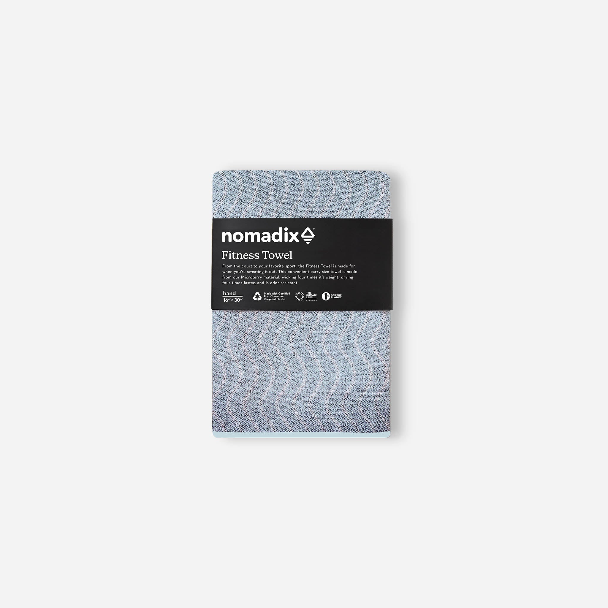 Fitness Towel: Regenerative Pale Blue