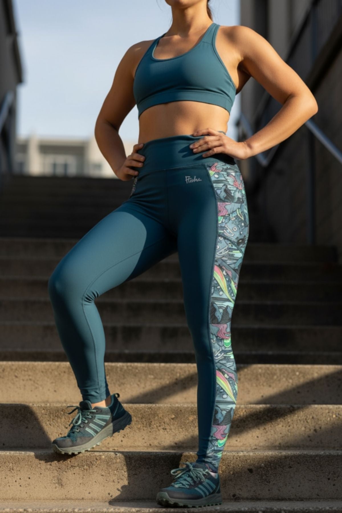 Fishe - HaliBorealis Pocket Leggings