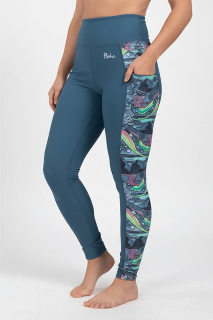 Fishe - HaliBorealis Pocket Leggings