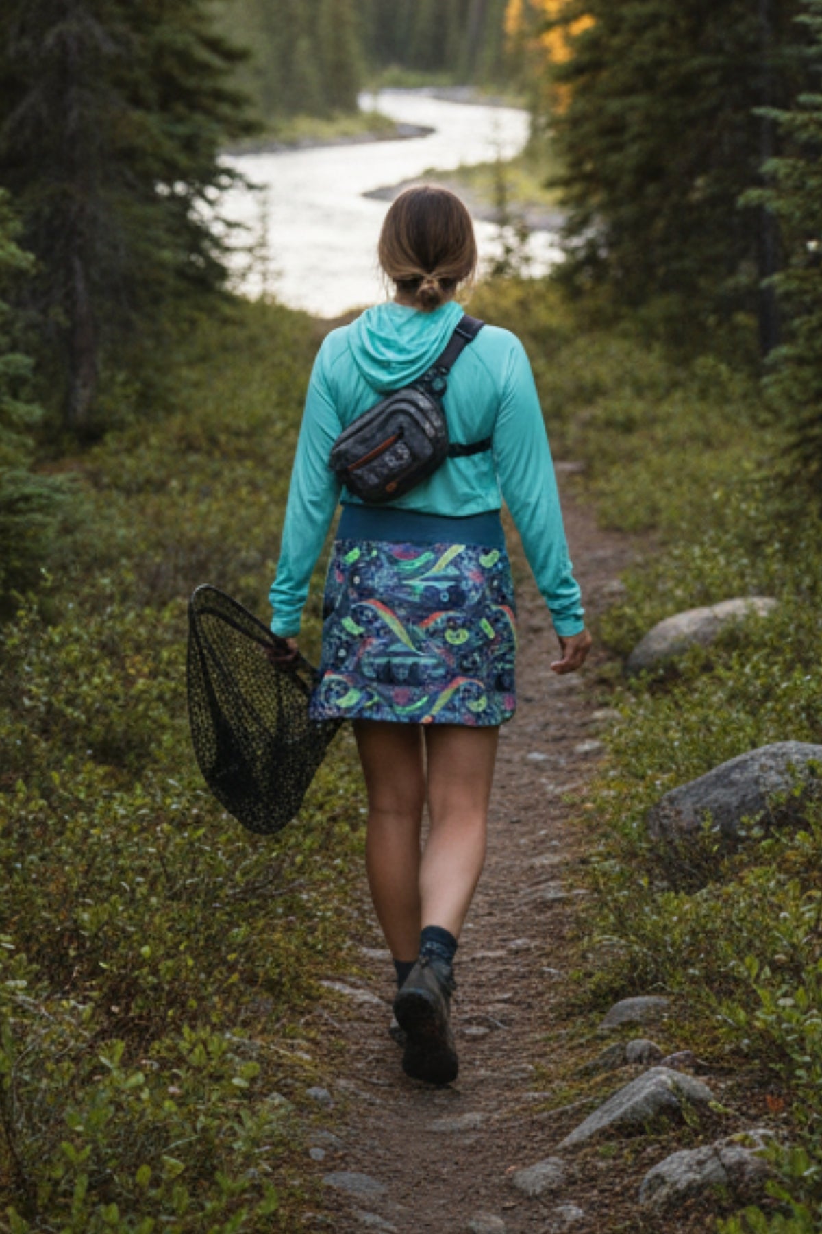 Fishe - HaliBorealis Skort