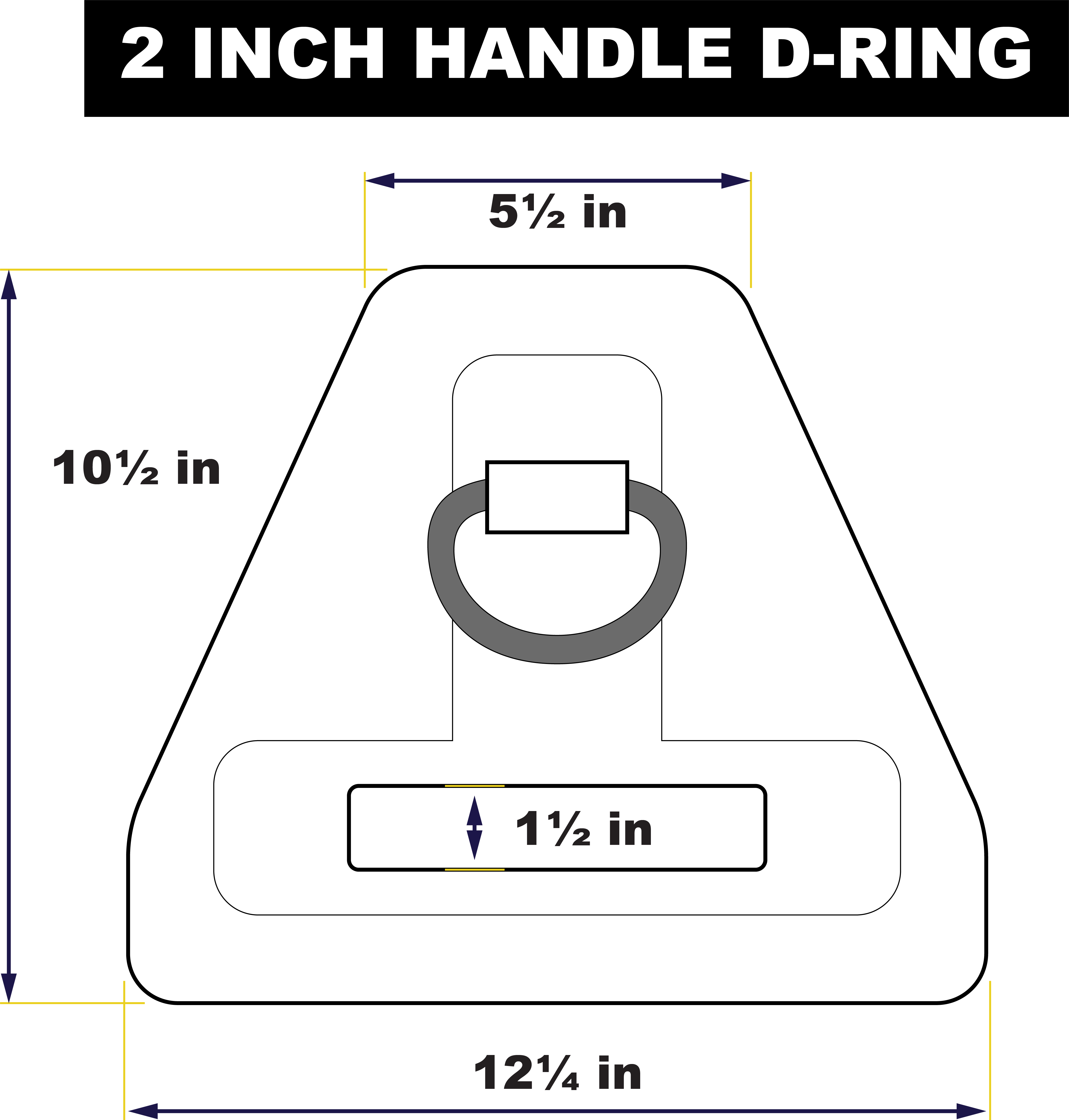 SOTAR HANDLE D-RING (HDR)
