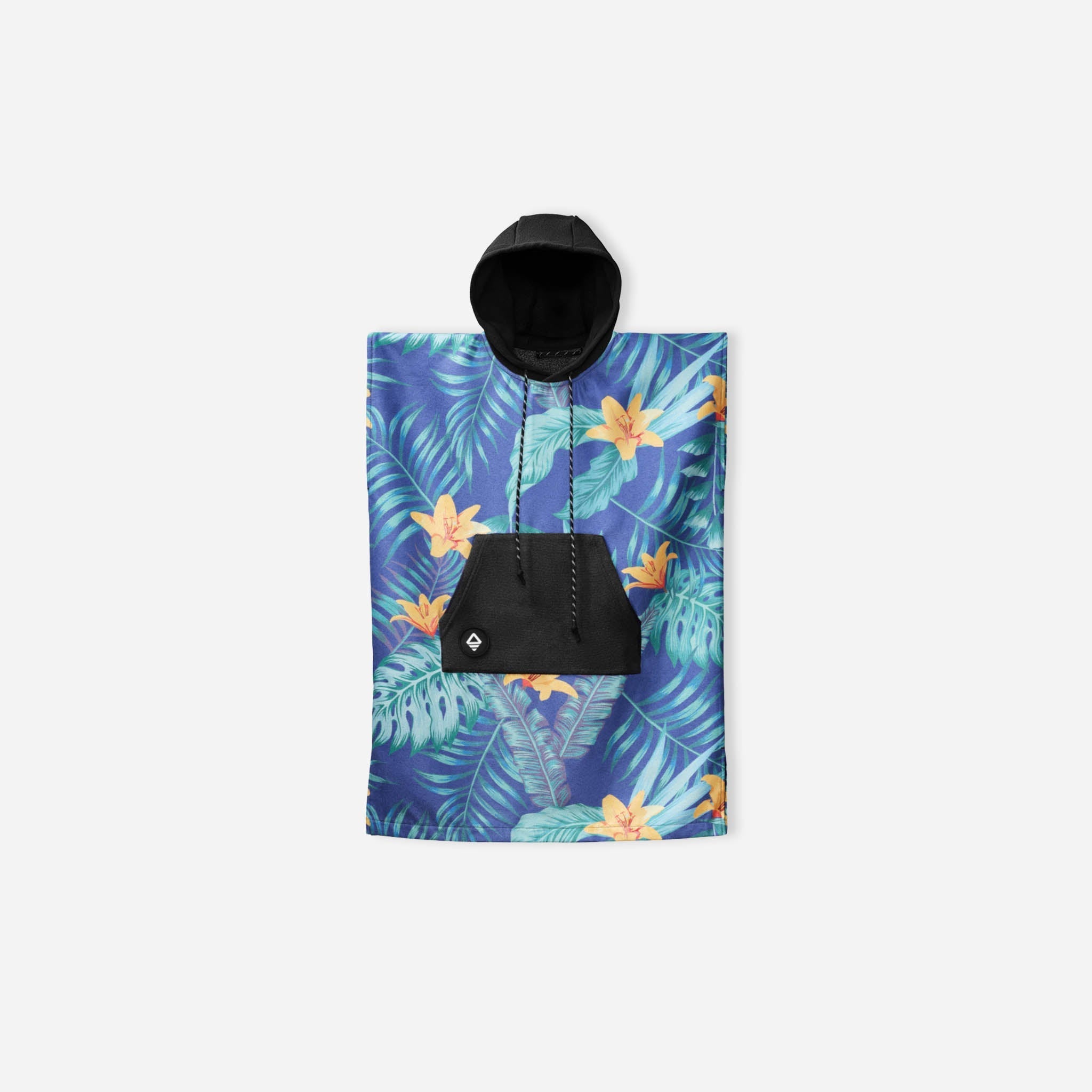Kids Changing Poncho: Palms Dusk