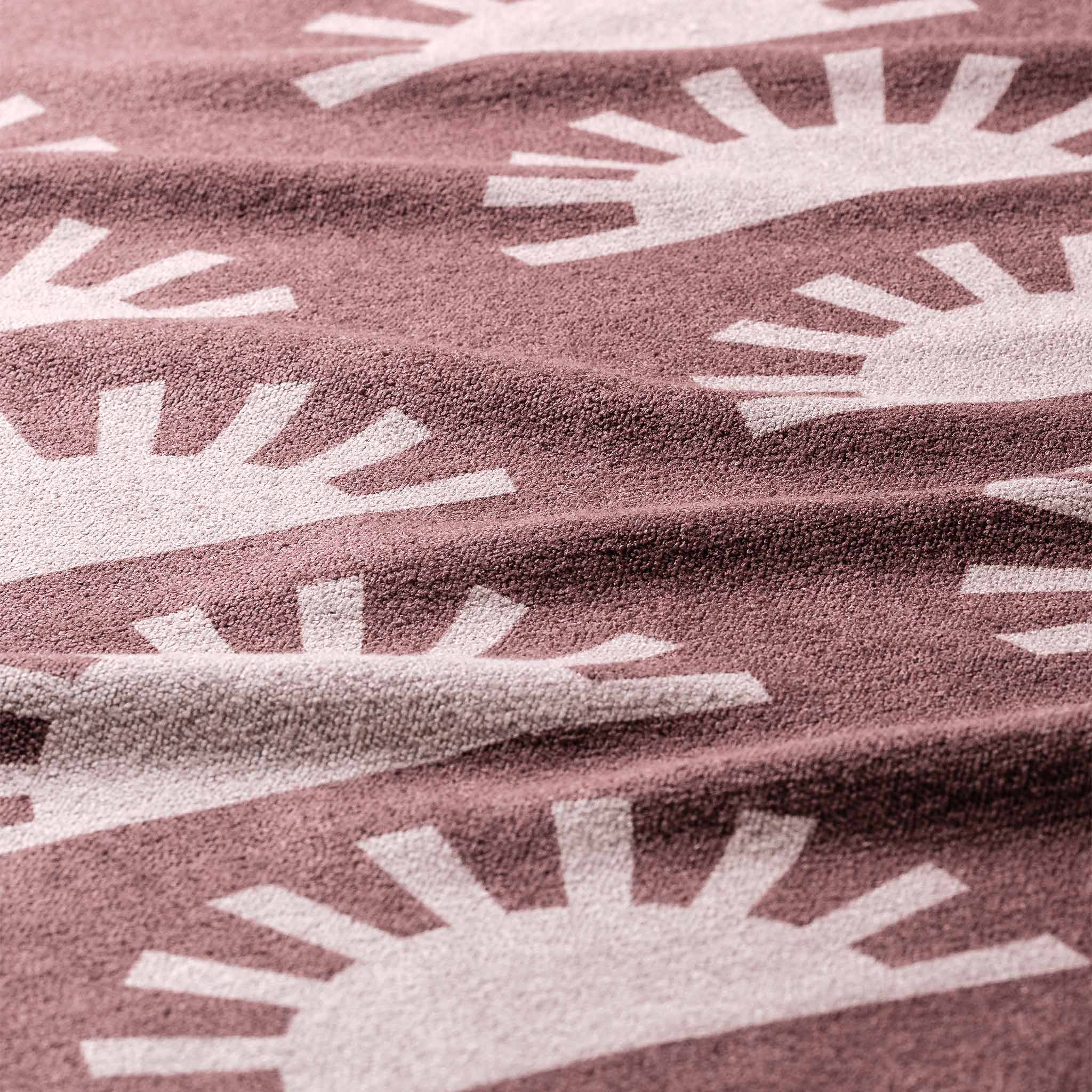 Kids Changing Poncho: Sunshine Burgundy