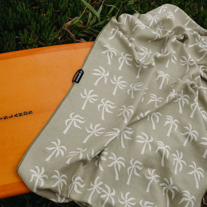 Original Towel: Breezy Palms Olive