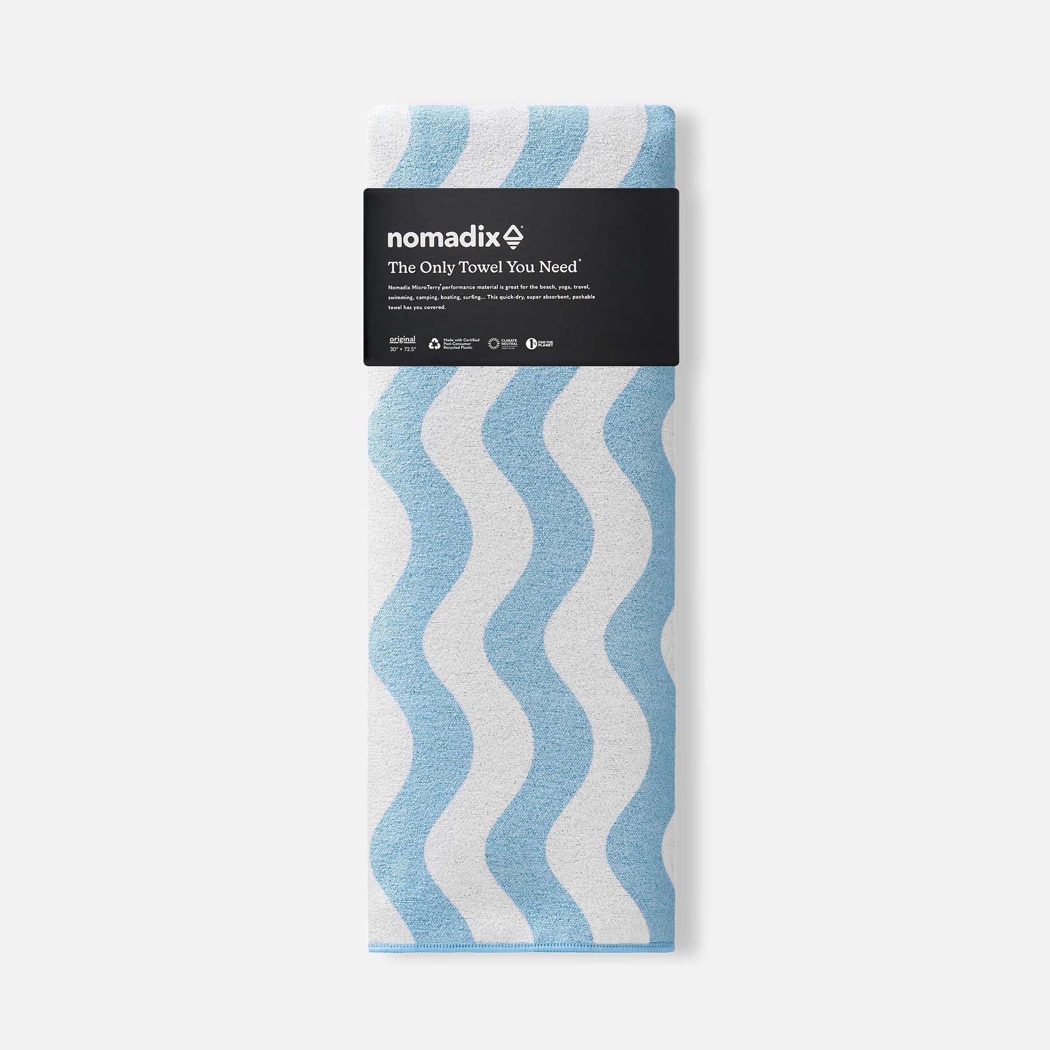 Original Towel: Calm Seas Pale Blue Sky