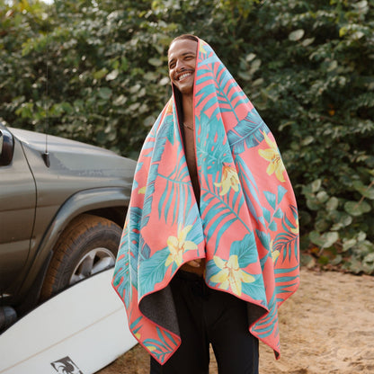 Original Towel: Palms Coral