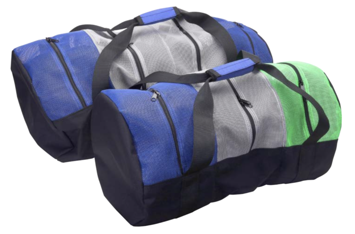 Whitewater Designs - 3 Chamber Divided Mesh Duffel Bag
