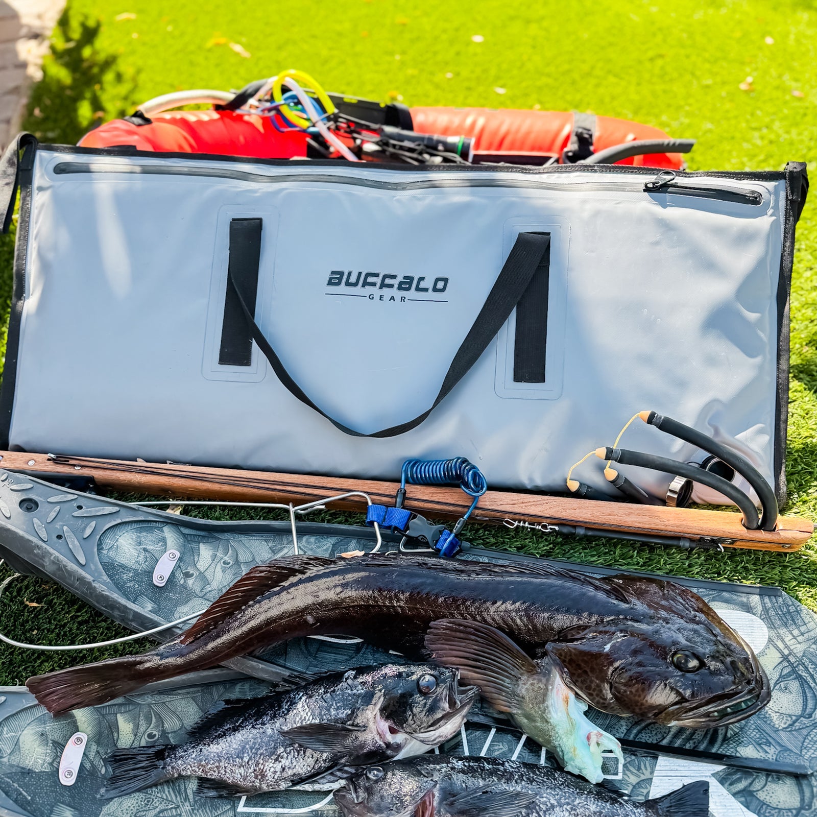 40x18'' Fish Cooler Bag With Waterproof Zipper