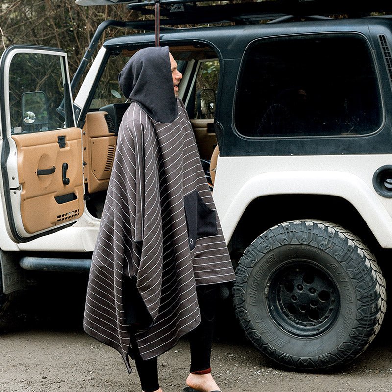 Nomadix - Nomadix - Poncho Towel: Pinner Black